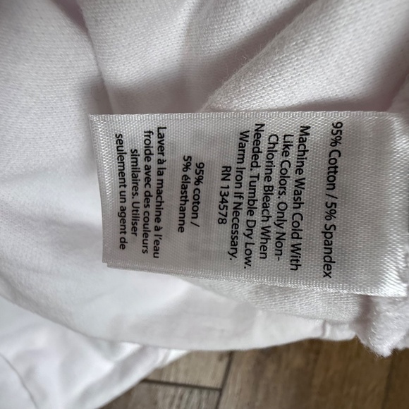 Vineyard Vines Girls Polo Shirt, White/Pink, Size XS 5-6, Short Sleeve, Preppy - Picture 7 of 7